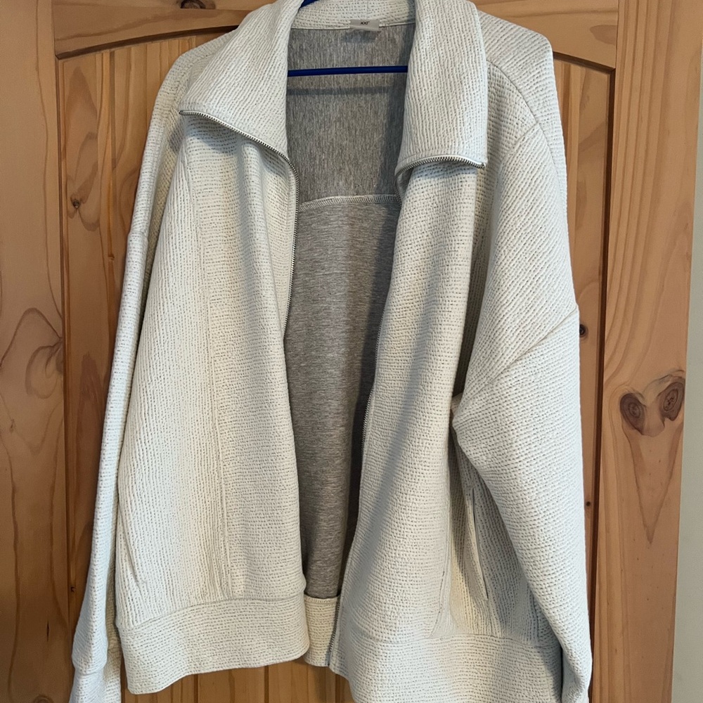 Calia Gray Knit Cardigan